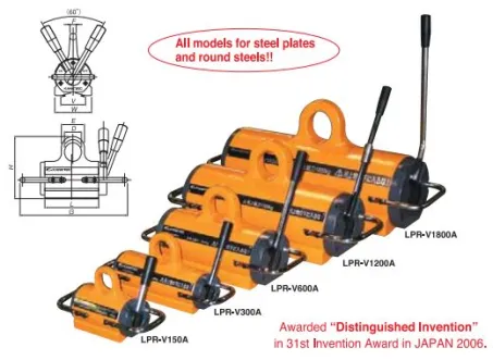 Permanent Magnetic Lifma (Model LPR-V) 1