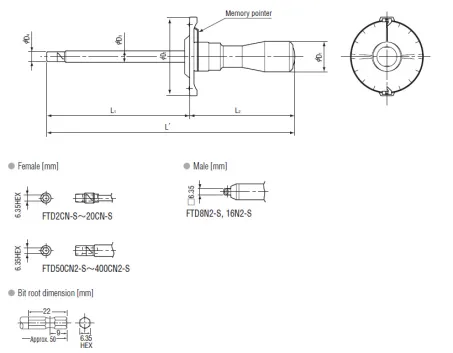 Dial Indicating Torque Driver (FTD-S) 2