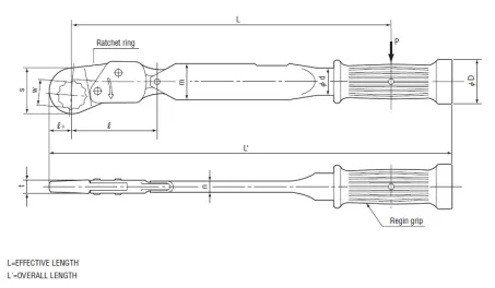 Click Type Torque Wrench (QRSP) 3