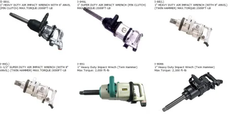 AIR IMPACT WRENCH (1" HEAVY DUTY) 2