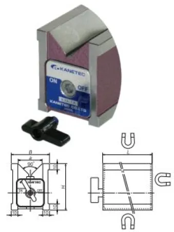 Magnetic V-Holder (KVA) 2