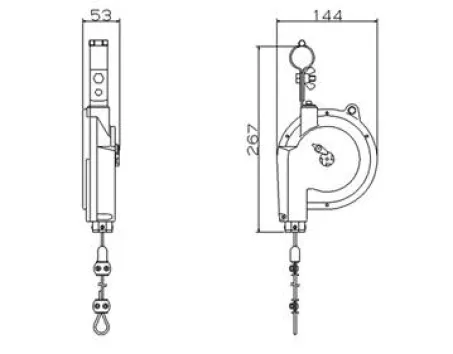 Spring Balancer for Cleanroom (SBC-15) 2