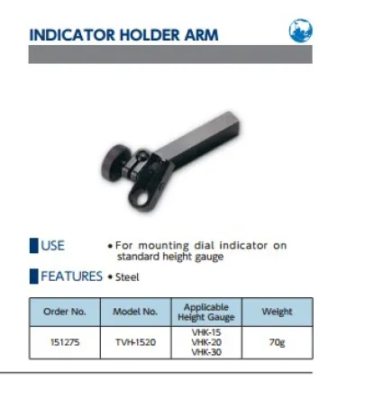 Indicator Holder Arm (TVH-1520) 2