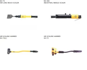 AIR NEEDLE SCALER  FLUX CHIPPER