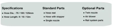 Exhaust Fume Extraction Hose Reel 3