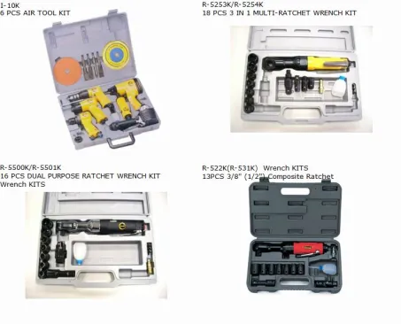 AIR IMPACT & RATCHET WRENCH KIT 3