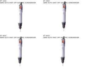 SEMIAUTO SHUT OFF ELECTRIC SCREWDRIVER