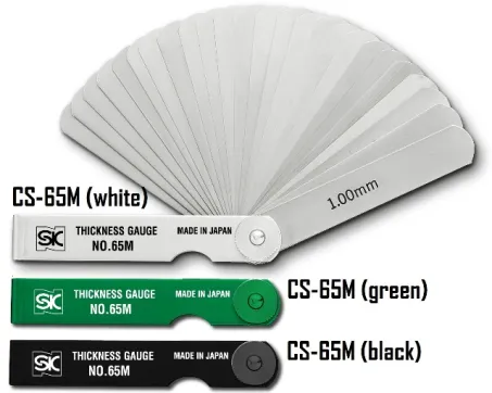 Thickness Gauge (w/ Color Sleeves)(CS-M Series) 1