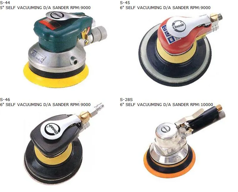 AIR SANDER VACUUMING TYPE RANDOM ORBITAL